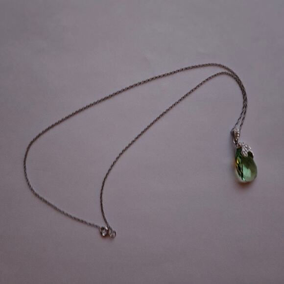 Ava Ro Sterling & Swarovski Crystal Pendant Necklace - Picture 2 of 3